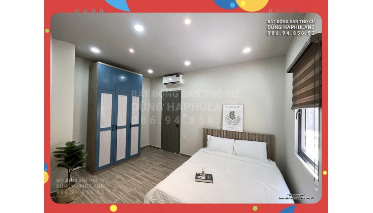 GV. CHDV 37P, TN tới 200 triệu/th. 10.8M x 22M, 5T, TM, hẻm 8M, gần Công viên Làng Hoa.